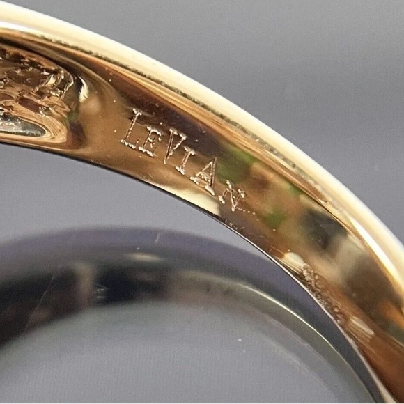 Sold! LeVian,Tsavorite,Rhodolite,Citrine,Smokey Quartz 14K Rose Gold Ring 7.5 - Picture 11 of 14